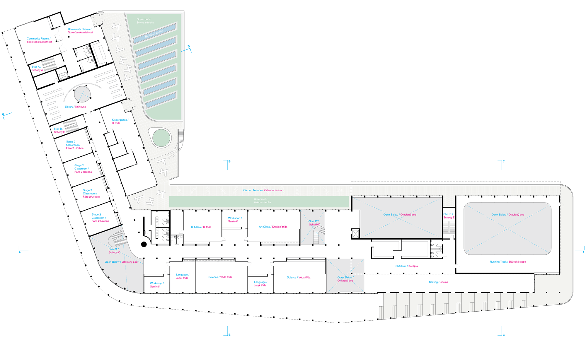 Second Floor Plan, phase 2