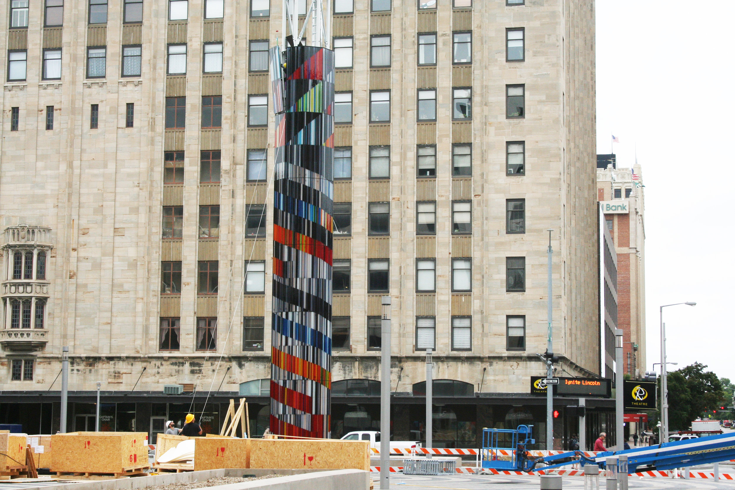  P Street construction began in 2014 closing creating one-lane downtown traffic and closing pedestrian walkways. 