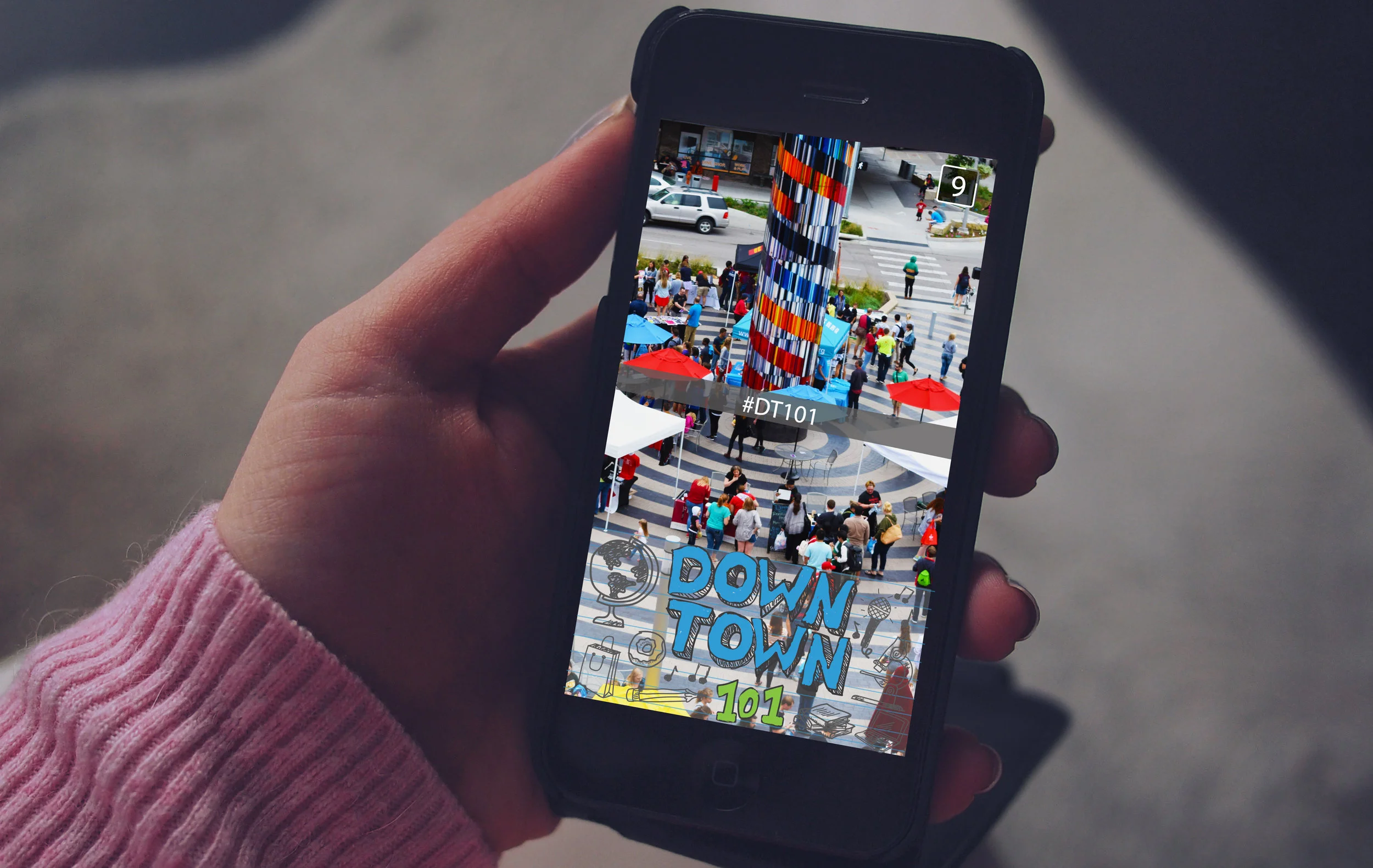 Downtown-101-Snapchat-Filter-in-hand.jpg