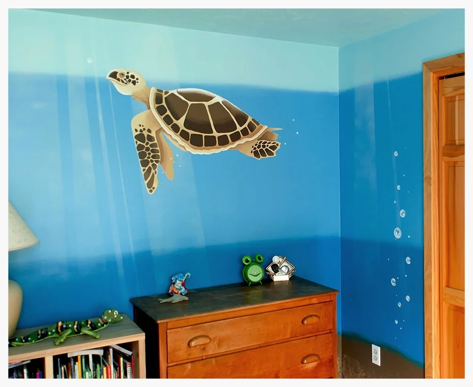 Under-Sea Mural Detail