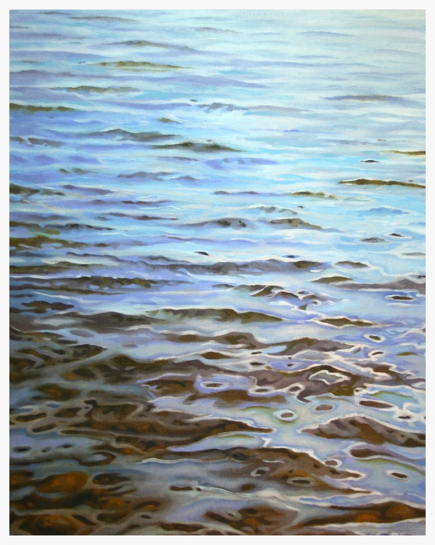 "Sunday Morning, Huntley Pond": SOLD