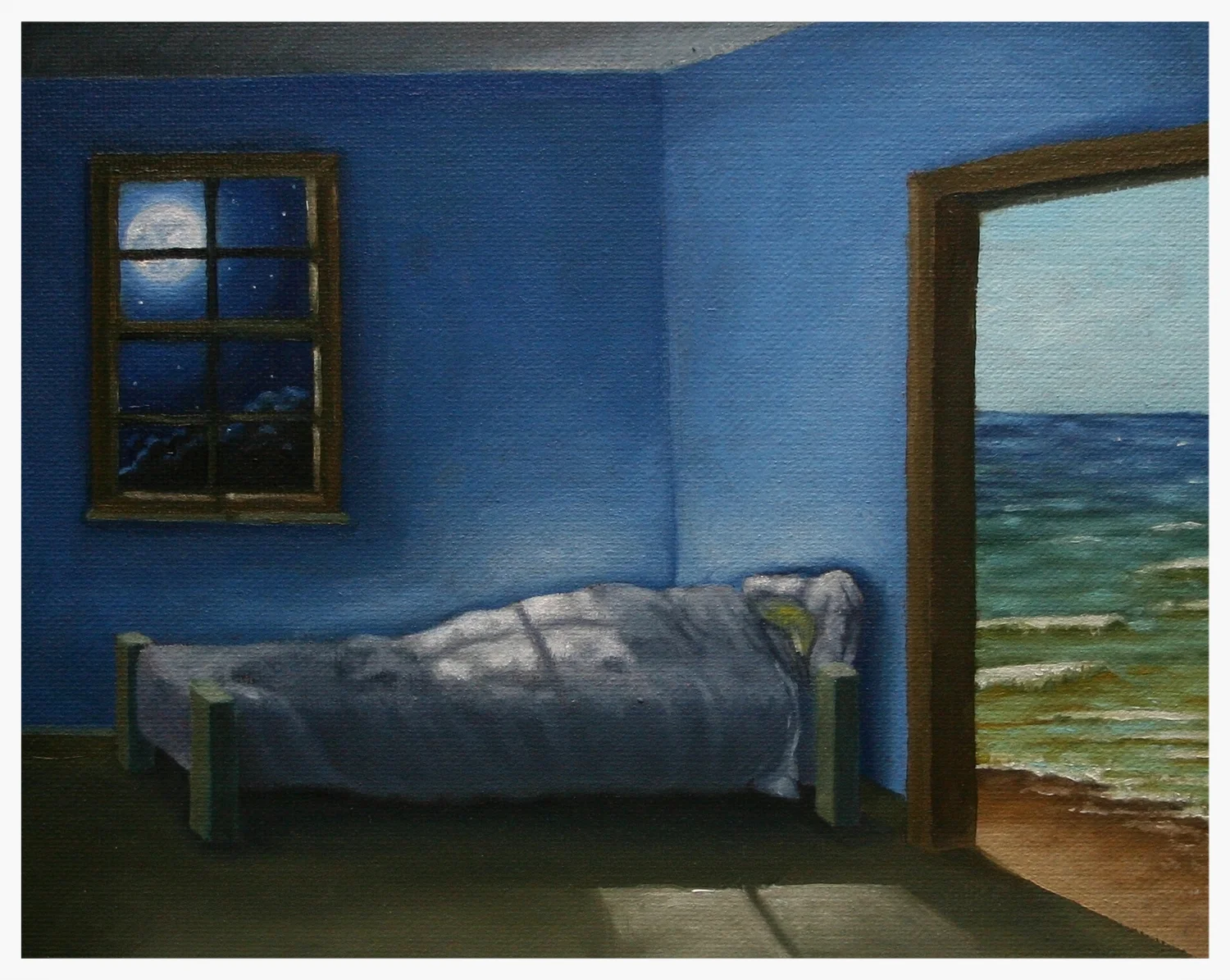 8"x10" oil painting illustration