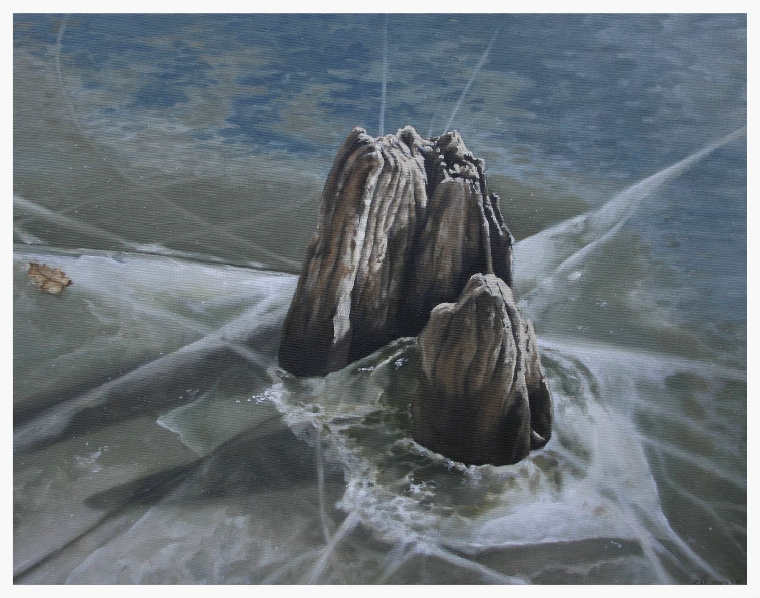 "Walden Pond Winter": FOR SALE (e-mail for information)