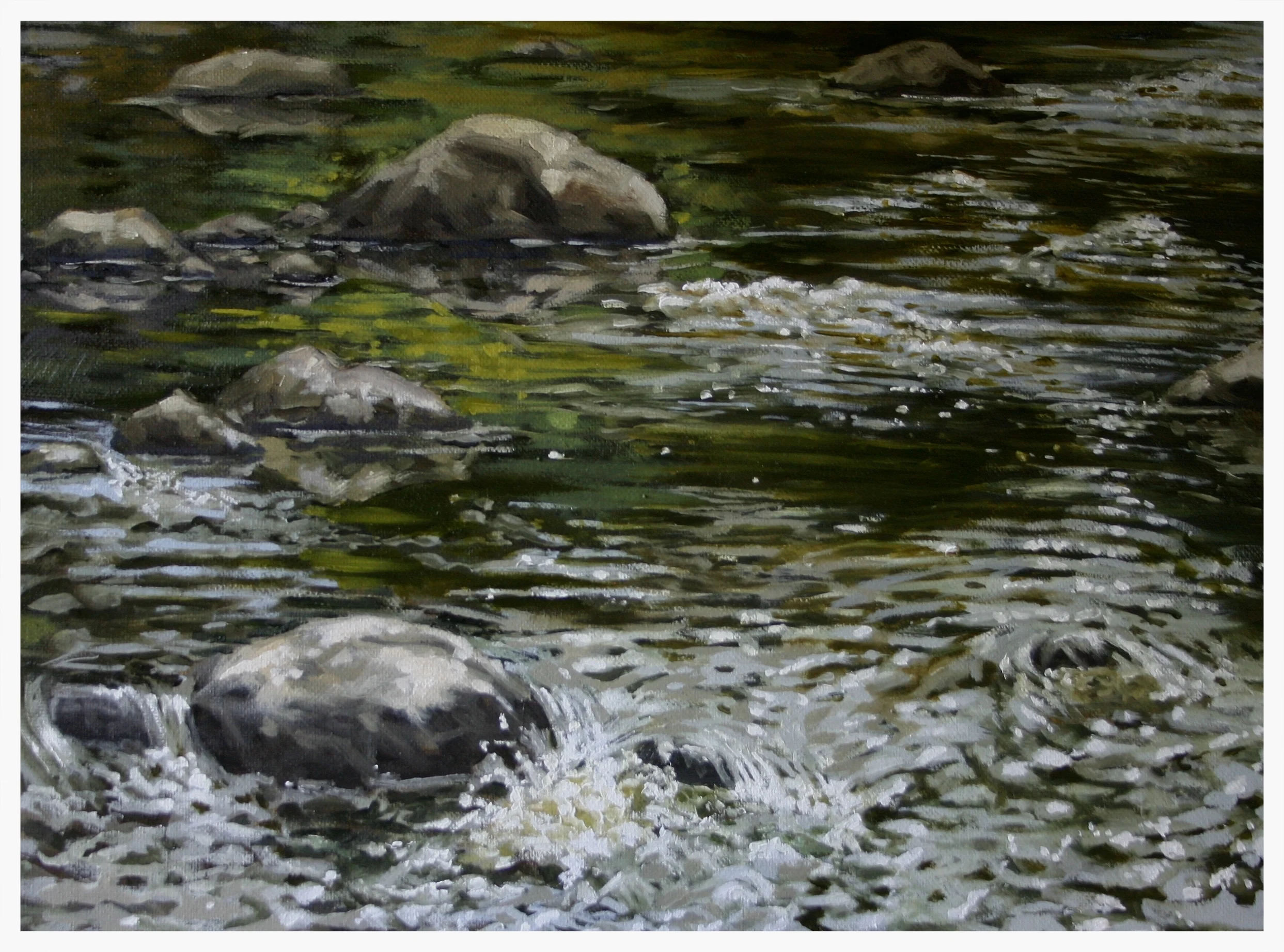 "Canoe Painting 4": FOR SALE (e-mail for information)