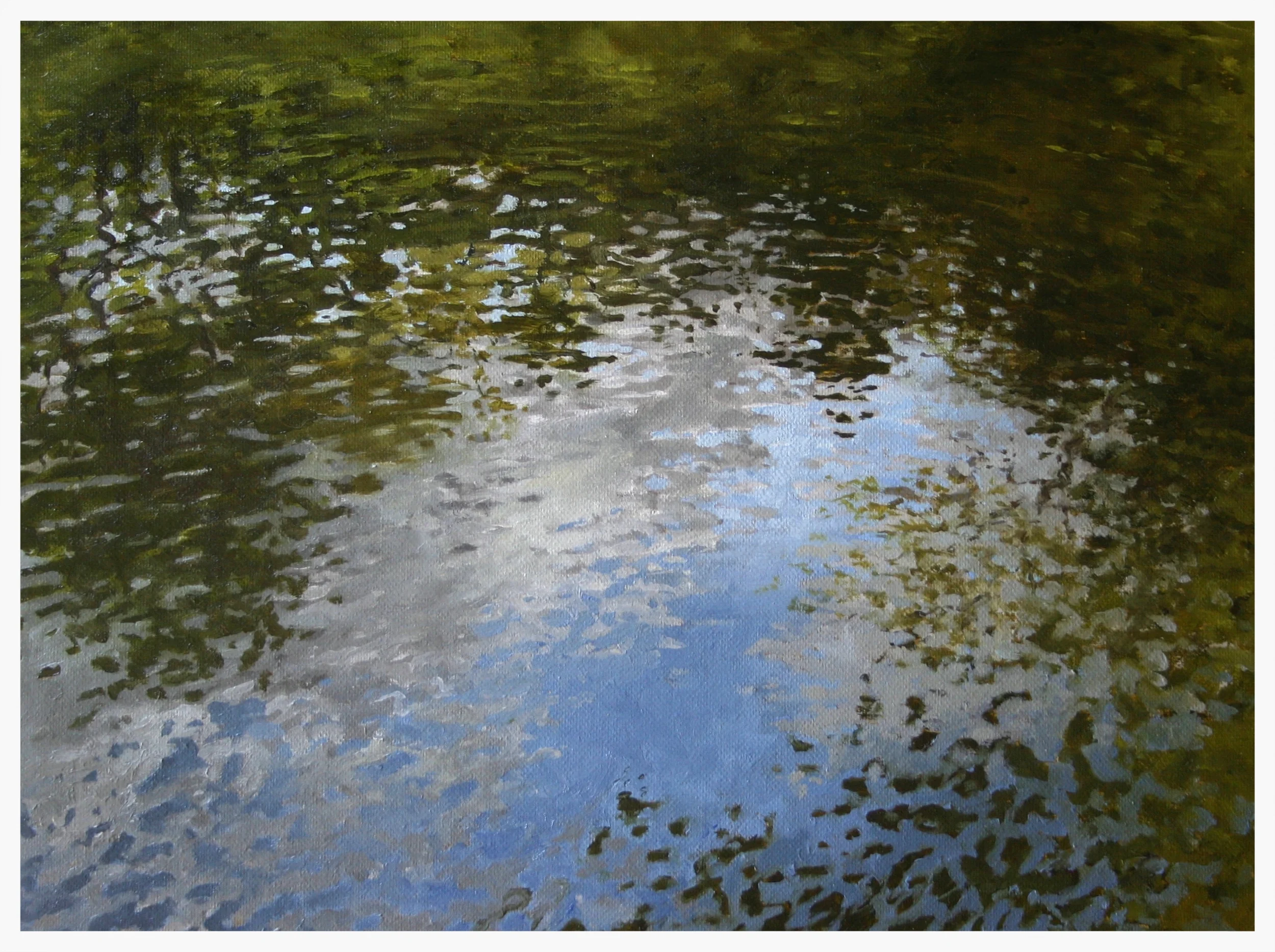 "Canoe Painting 5": FOR SALE (e-mail for information)