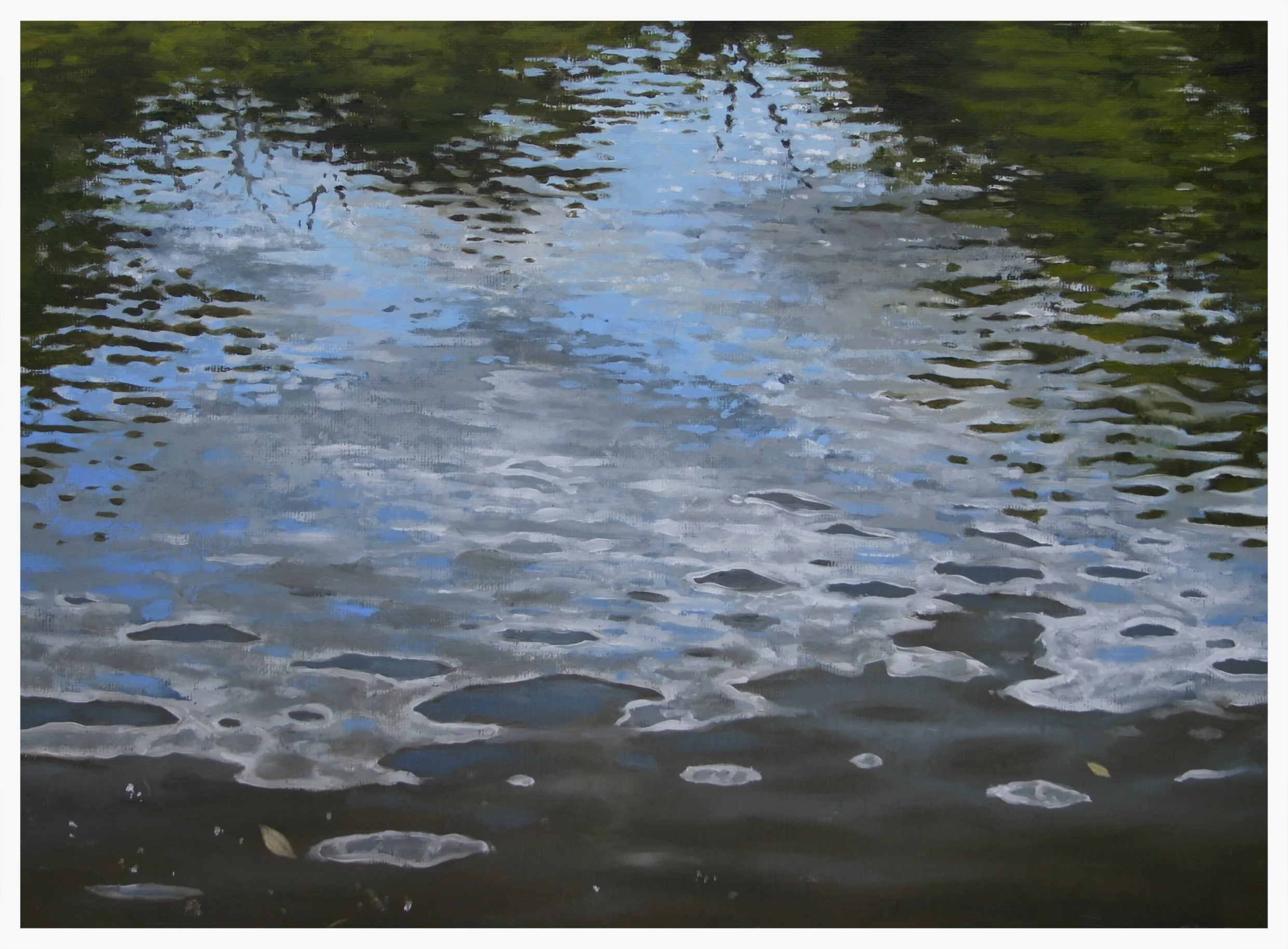 "Canoe Painting 9": FOR SALE (e-mail for information)