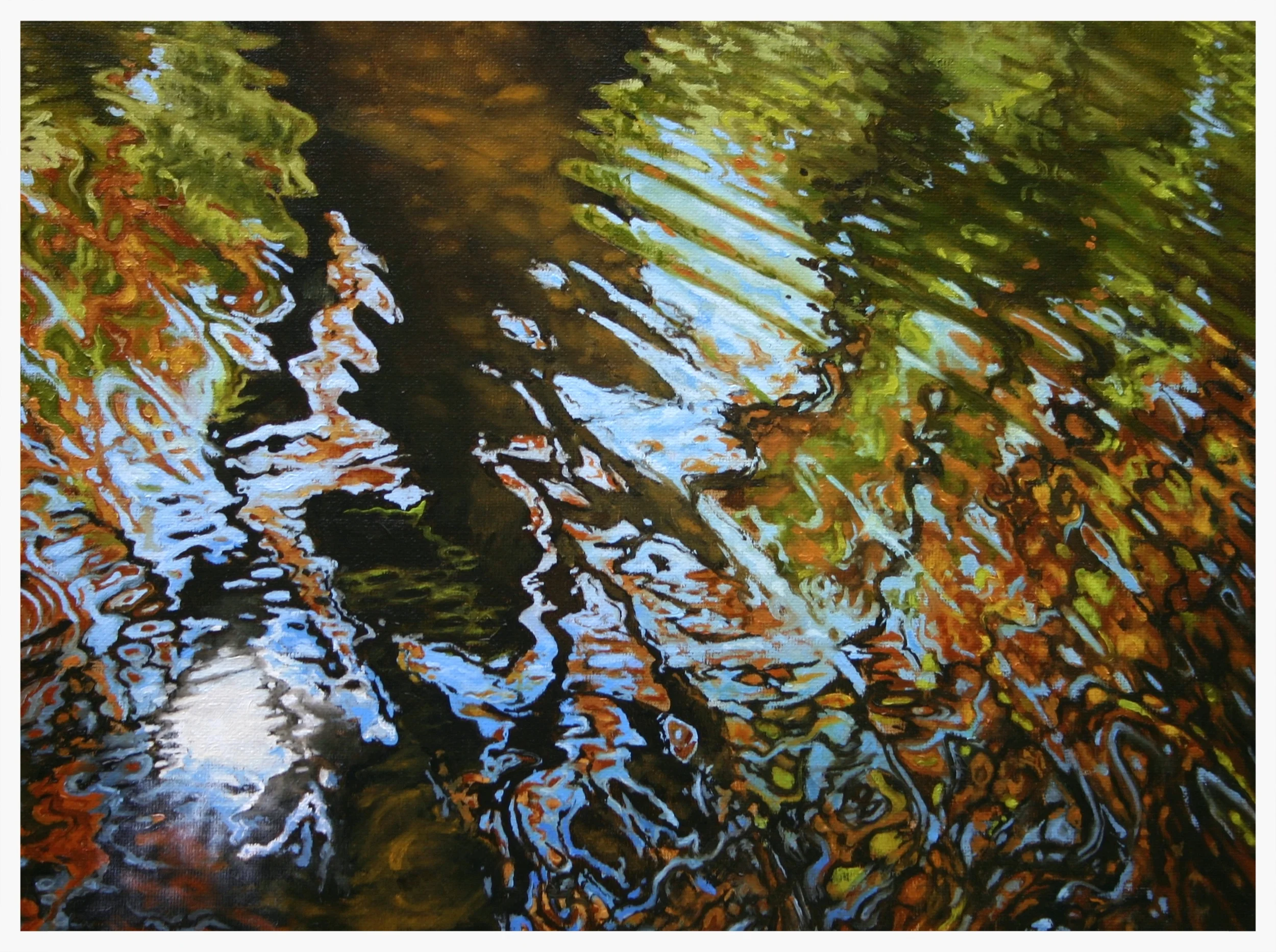 "Charles River Reflections": SOLD