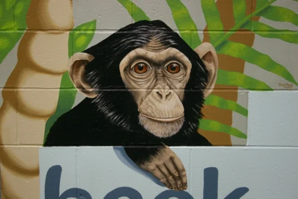 Detail of monkey