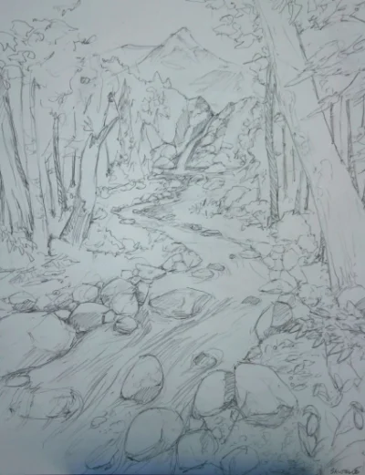 The final sketch