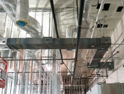 Shot of Seaman HVAC job