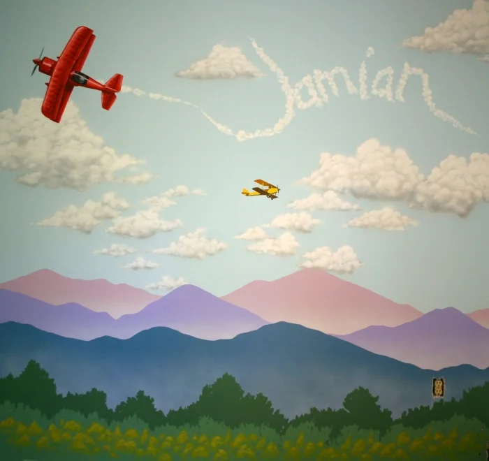 The final mural