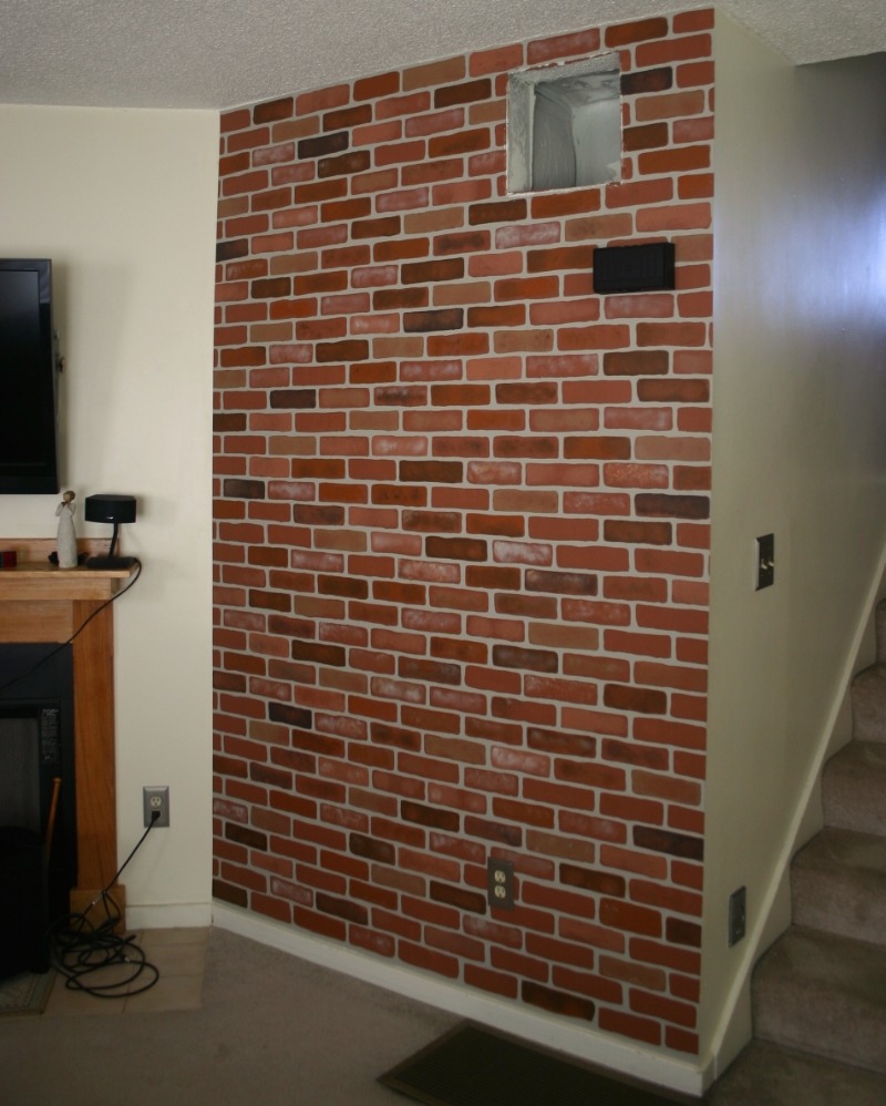 The final result in the living room
