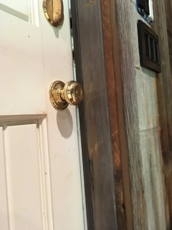 Door frame after