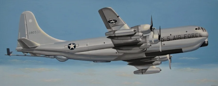 Close-up of the painting