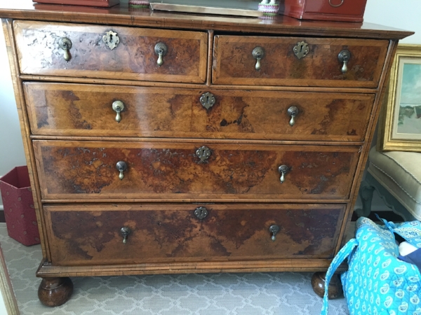 Transforming A Dresser With Faux Burl Wood Paint Blackbeak Studios