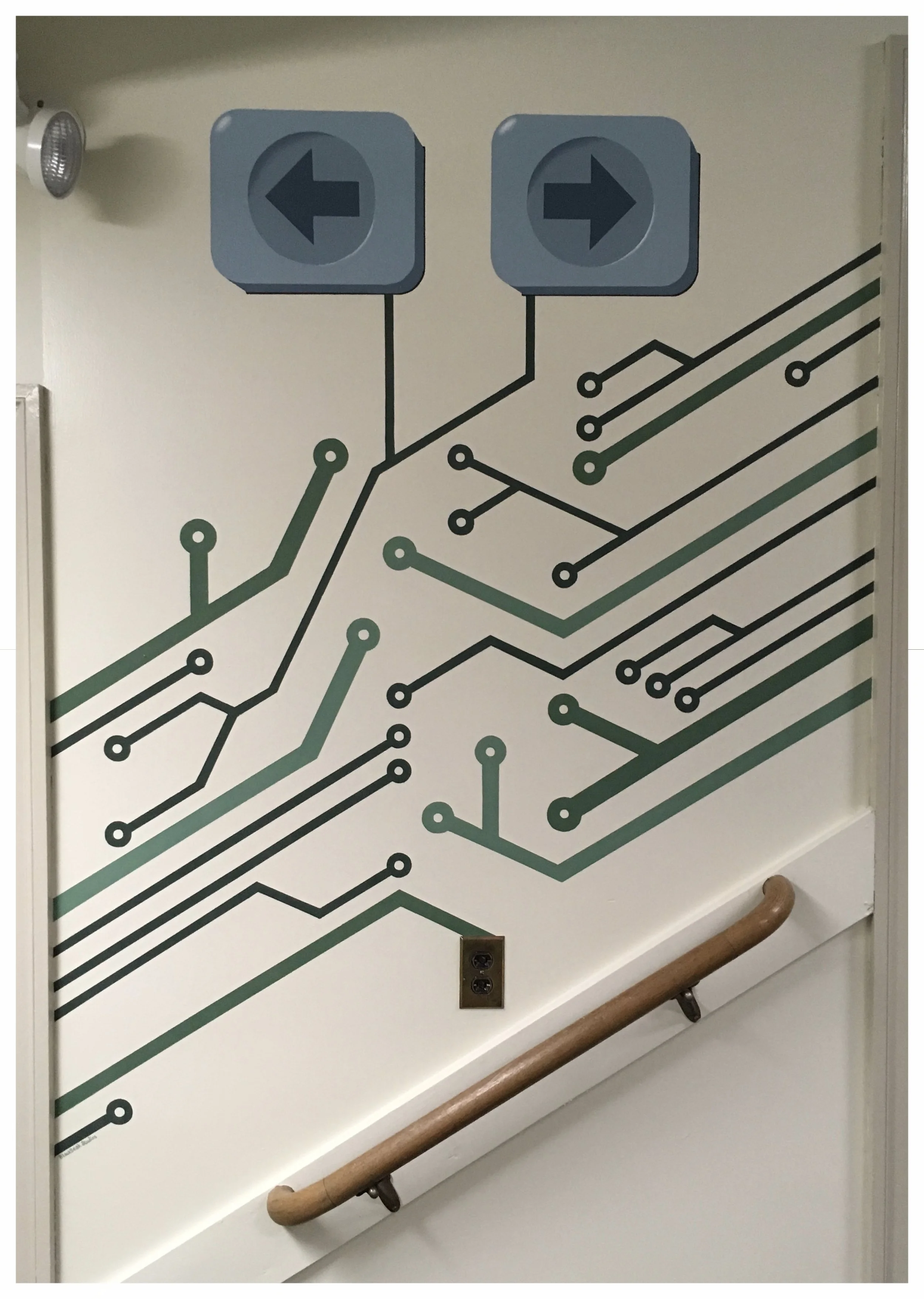 Circuit Board Mural