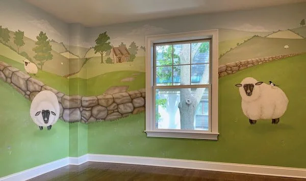 The final mural - wall 2