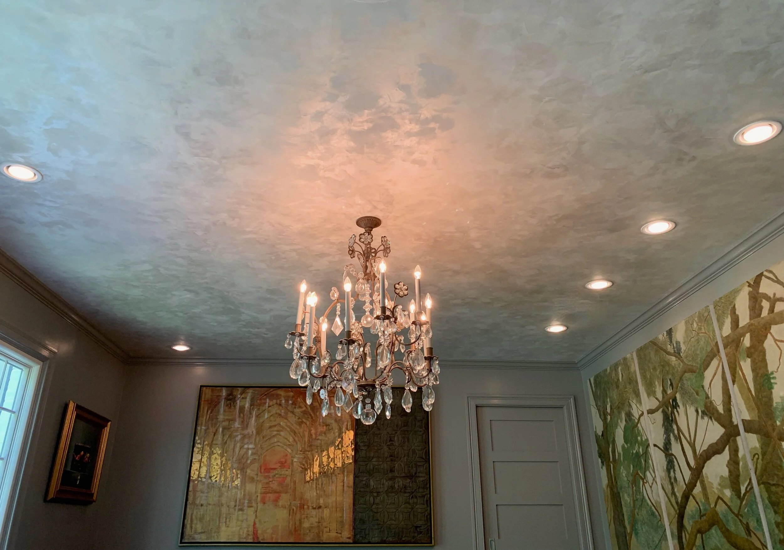 Specialty plaster ceiling