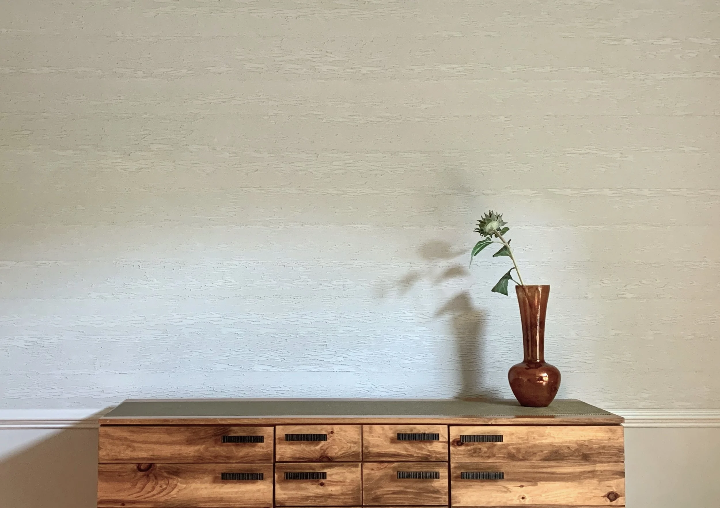 Textured cement finish  * In collaboration with Joan K Design