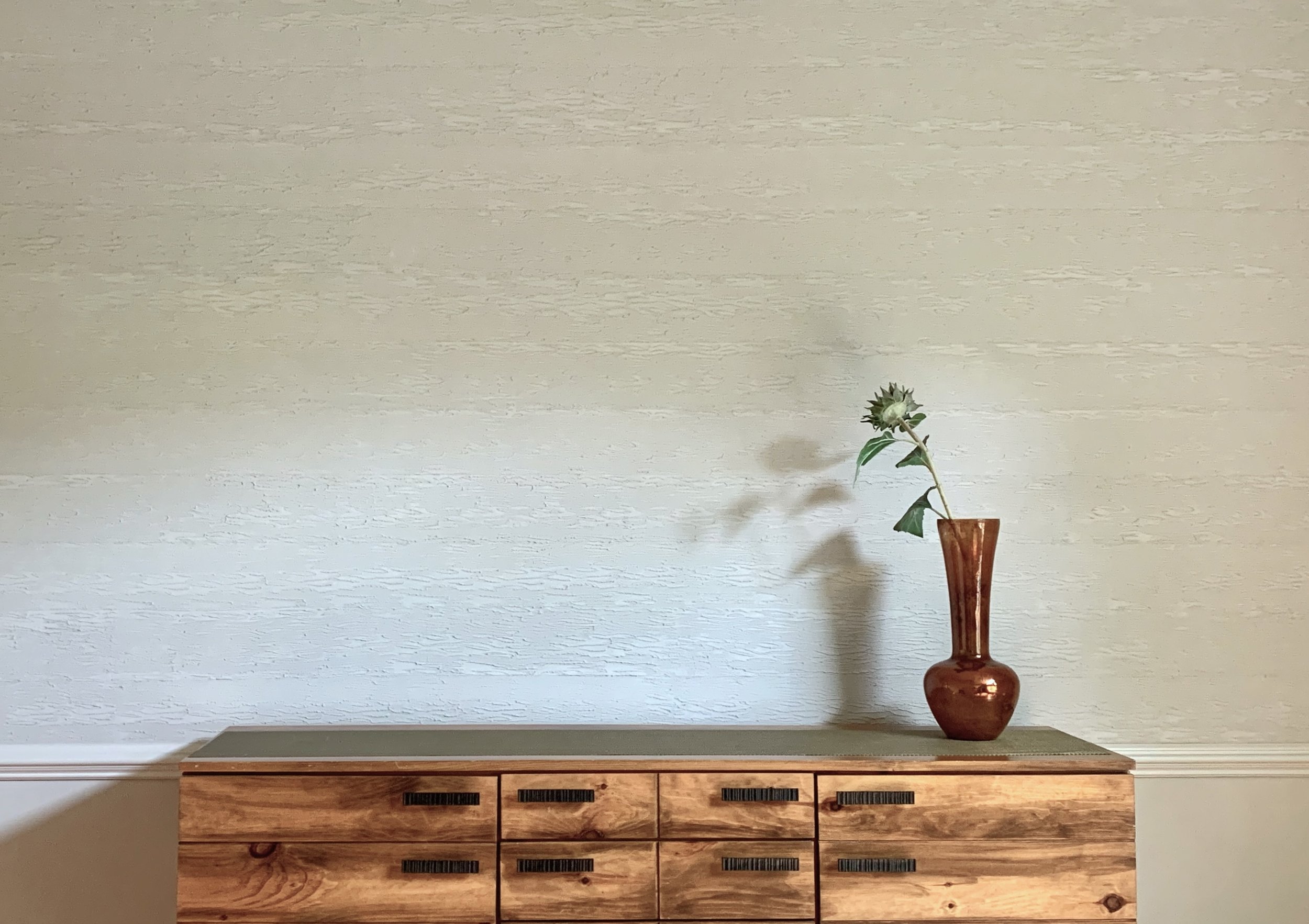 Textured cement finish *