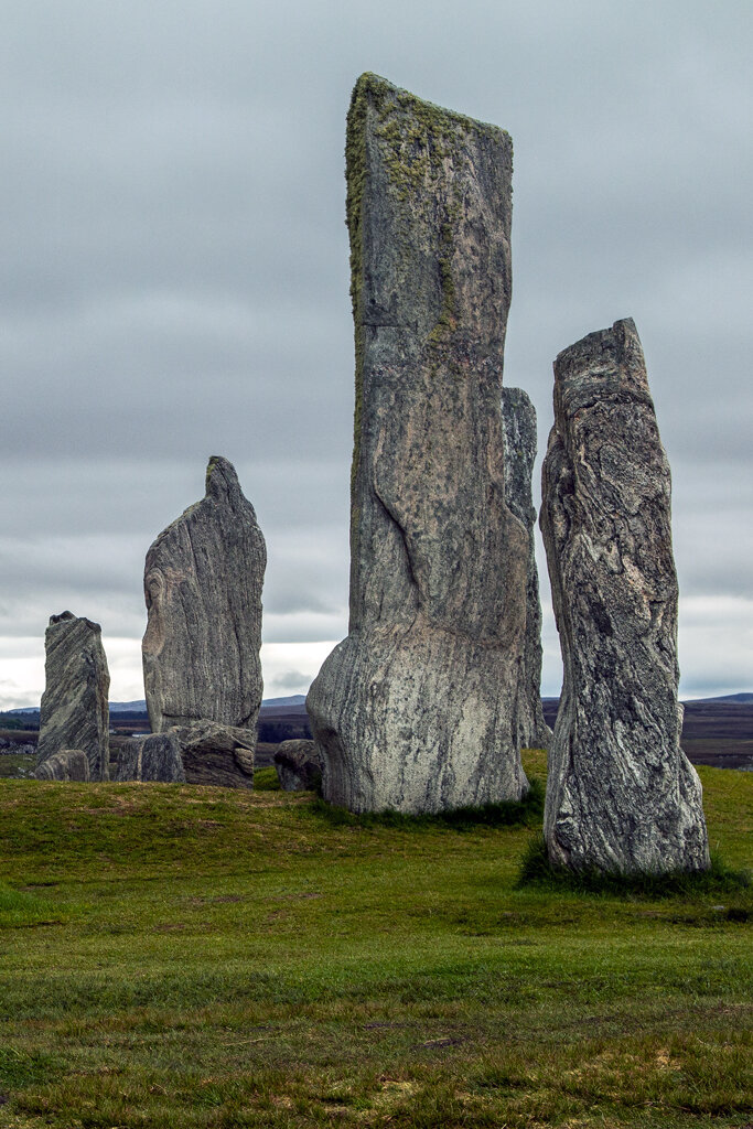   Calanais Standing Stones, Isle of Lewis, Scotland  