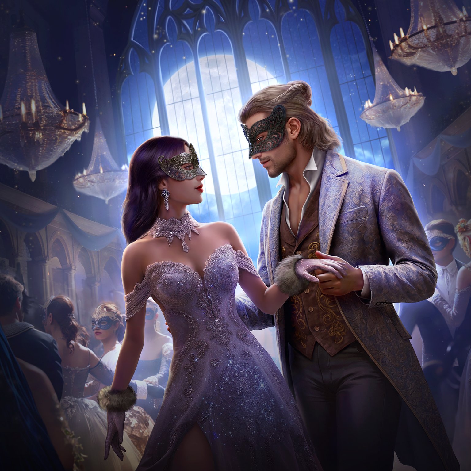Don Your Mask for the Moonlit Masquerade ✨
