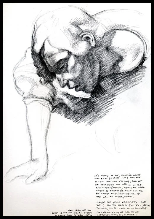 narcissus sketch after Caravaggio copy.jpg