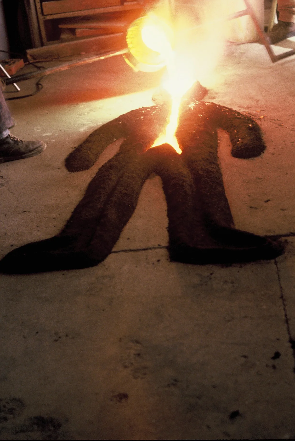  Detail of&nbsp; "Temperament". 1997. 