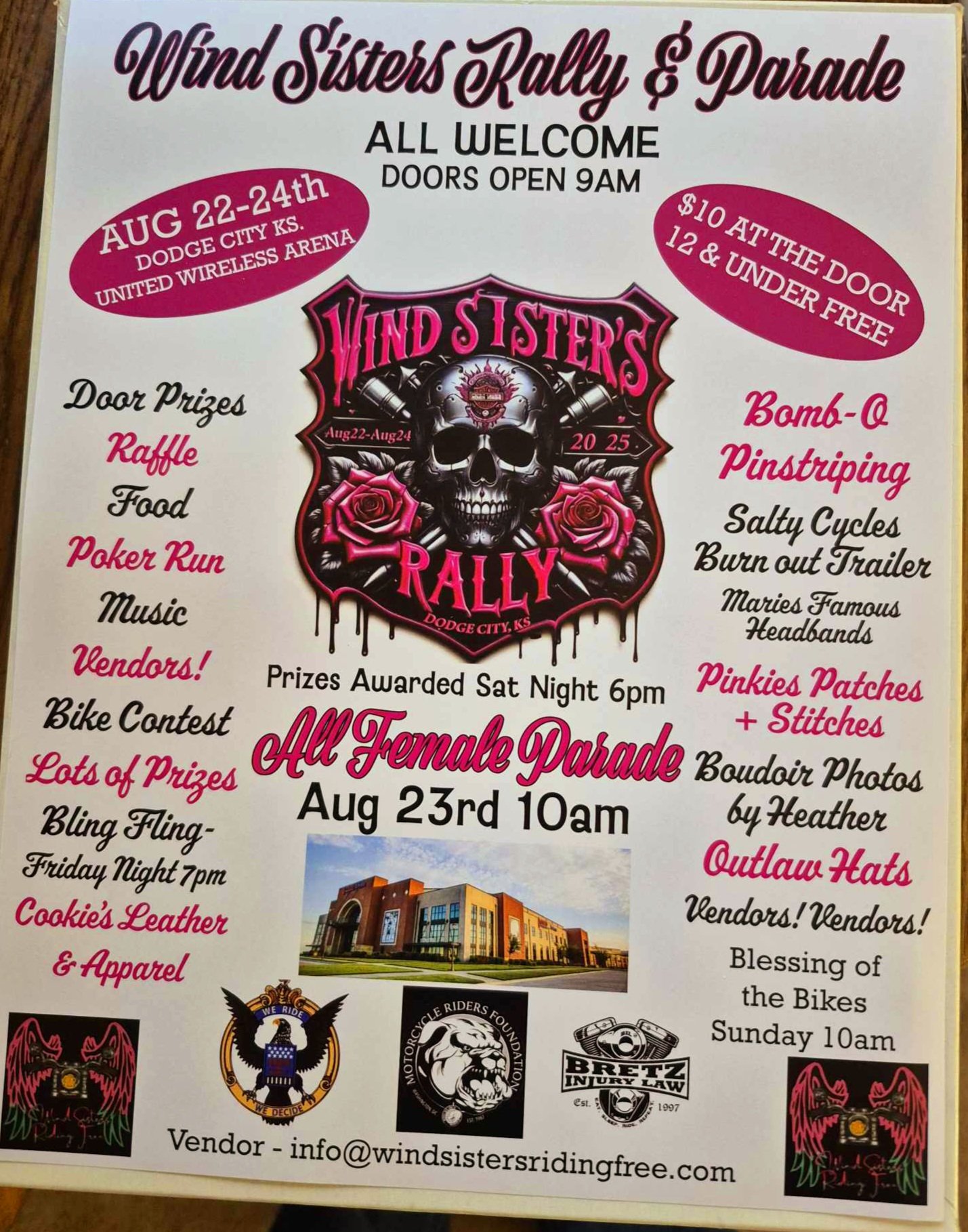 Wind Sisters Riding Free Rally
