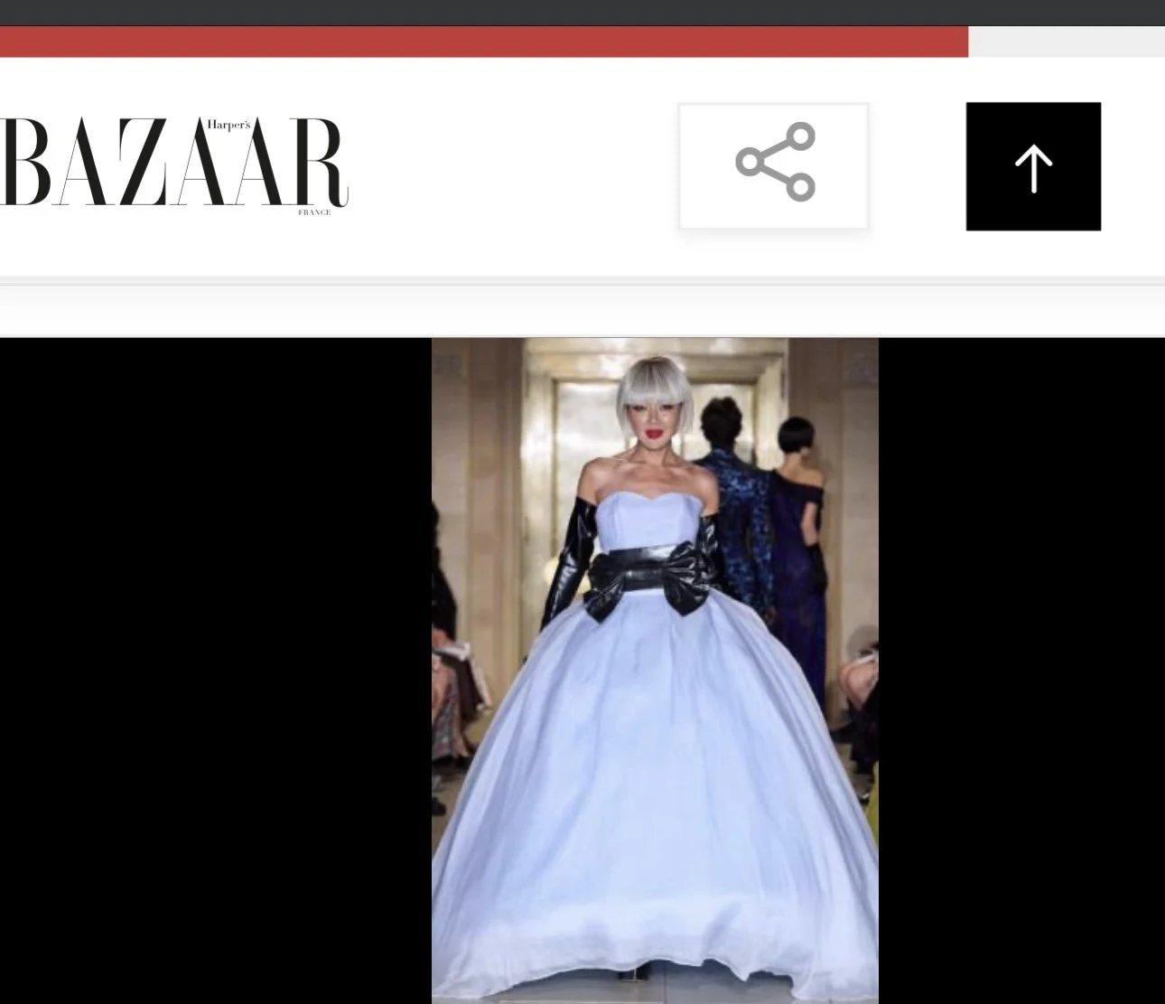 Angel Pai for Malan Breton SS2026, Harper's Bazaar France