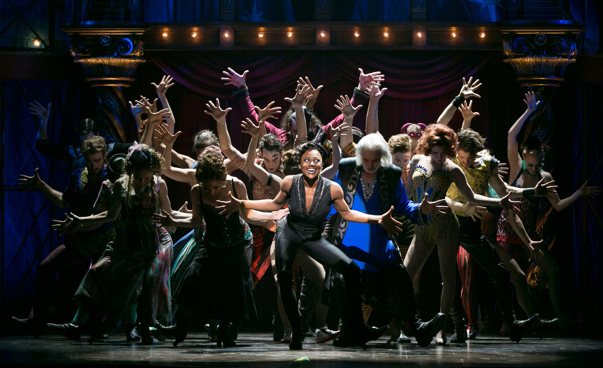 Patina Miller and the Players of Pippin