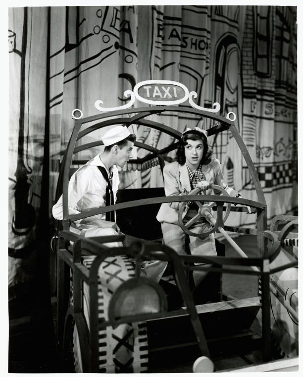 Chip Alexander and Nancy Walker in On The Town