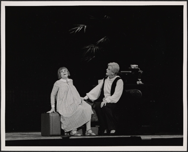 Jane Connell and Angela Lansbury in Mame .