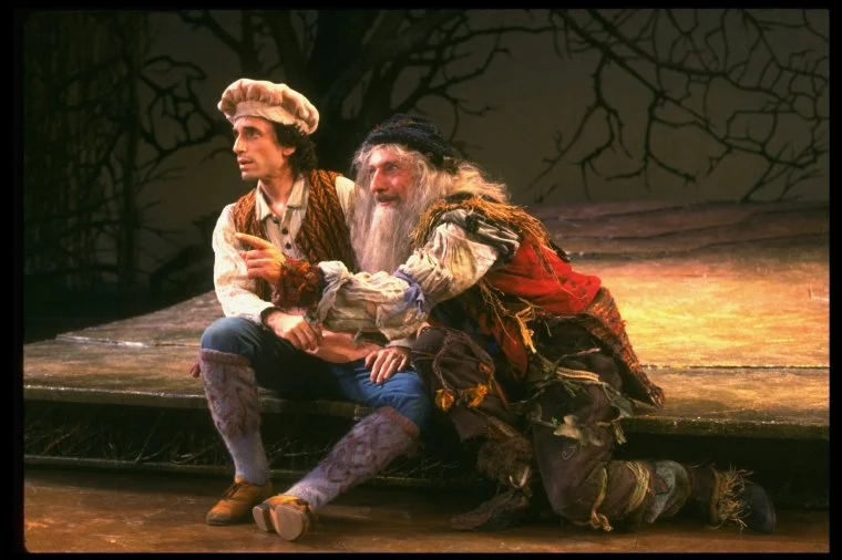 Chip Zein and Tom Alderedge in Into The Woods .