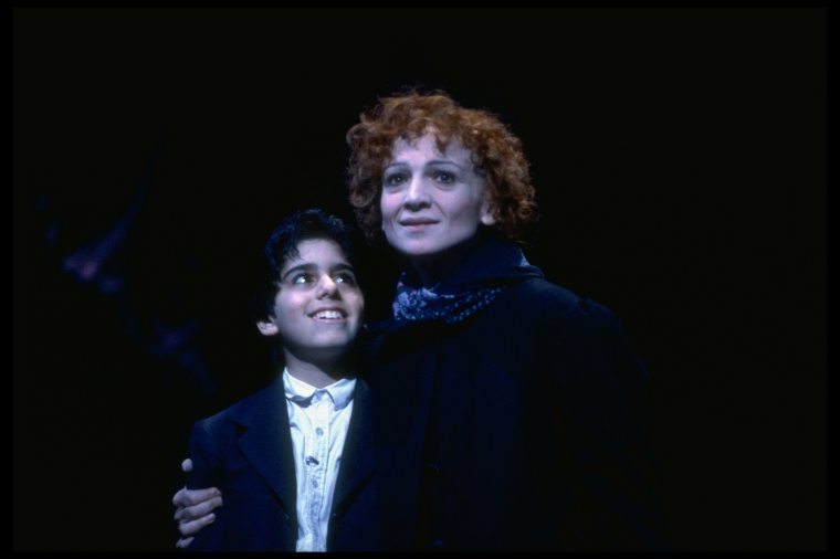 Josh Blake and Teresa Stratas in Rags .
