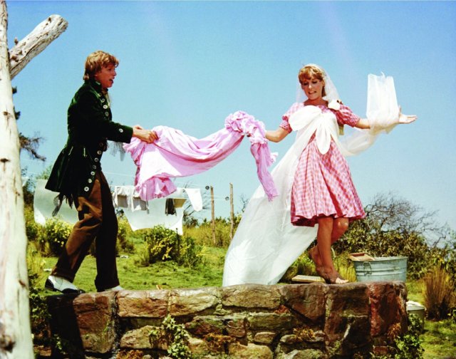 Tommy Steele and Petula Clark in Finian's Rainbow .