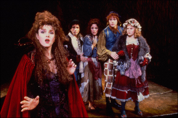 Bernadette Peters, Chip Zien, Kim Crosby, Ben Wright, Danielle Ferland in IntoThe Woods .