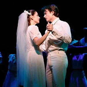 Elena Shaddow and James Snyder in Fanny at Encores!