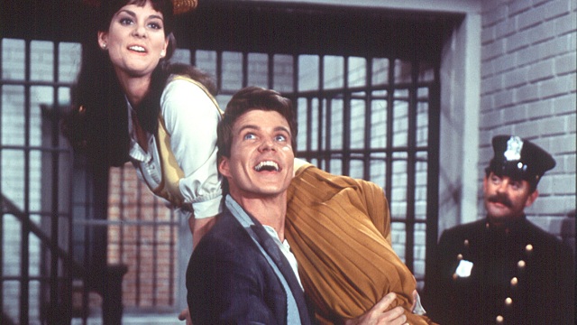 Leslie Ann Warren and John Davidson in The Happiest Millionaire .
