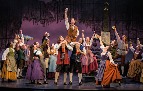 The cast of the recent Brigadoon revival at the Goodman Theatre, Chicago.