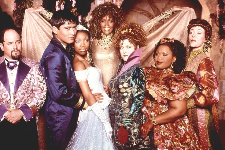 Jason Alexander, Paolo Montalban, Brandy, Whitney Houston, Bernadette Peters, Natalie Desselle-Reid and Veanne Cox in Cinderella .