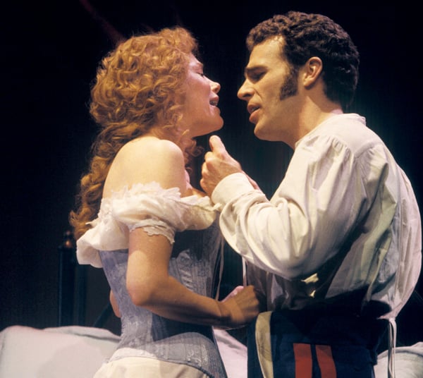 Marin Mazzie and Jere Shea in Passion .