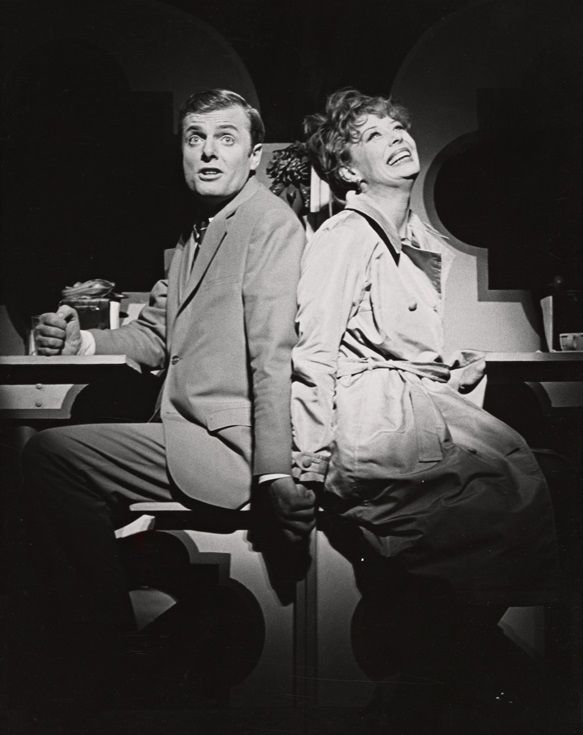 John McMartin and Gwen Verdon in Sweet Charity