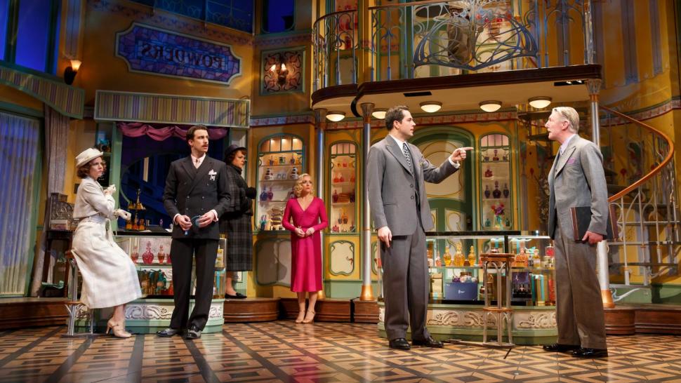 Jennifer Foote, Gavin Creel, Gina Ferrall, Jane Krakowski, Zachary Levi and Byron Jenning.