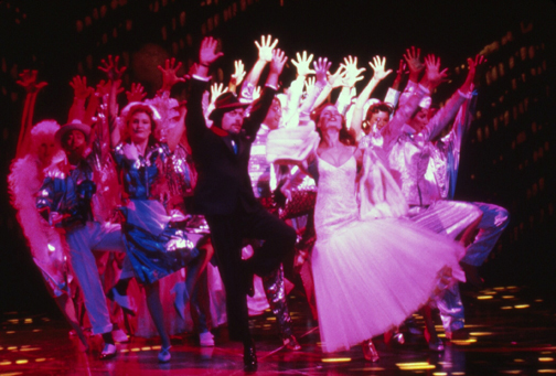 Tim Curry and company in My Favorite Year .