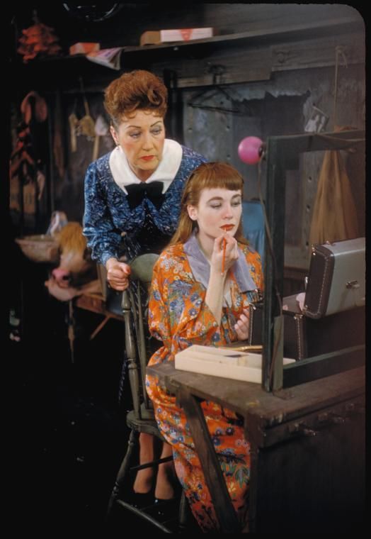 Ethel Merman and Sandra Church in Gypsy .