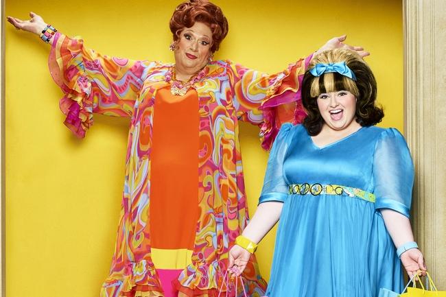 Harvey Fierstein and Maddie Baillio