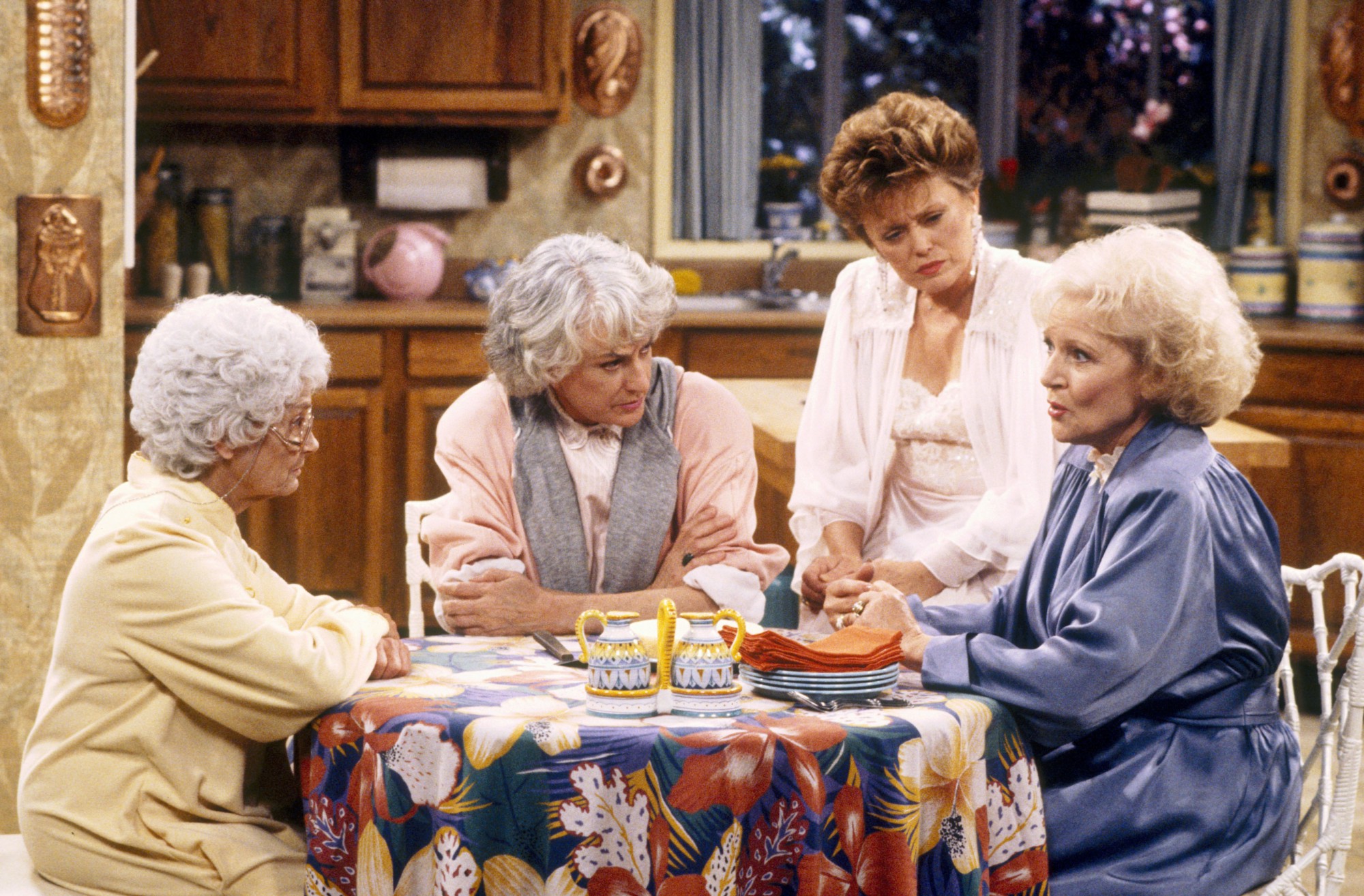 Estelle Getty, Beatrice Arthur, Rue McClanahan and Betty White