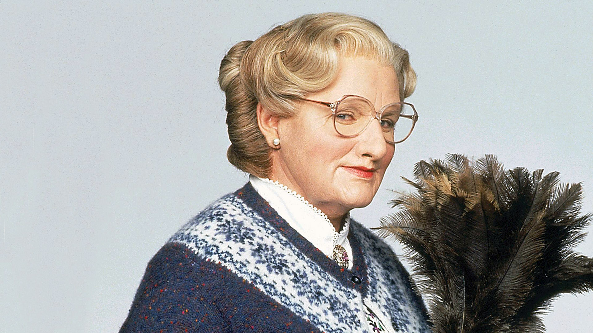 Robin Williams as Mrs. Doubtfire