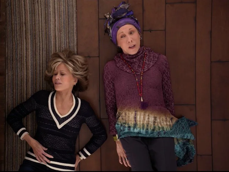 Jane Fonda and Lily Tomlin